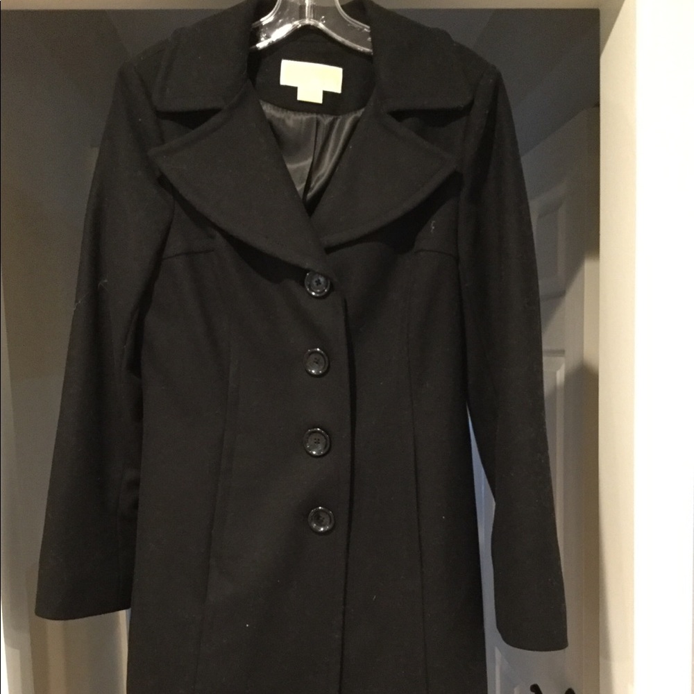 Long Michael Kors pea coat